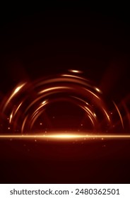 Beautiful abstract light effect background design Vector illustration