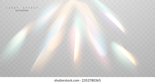 Schöne abstrakte Lichteffektdesign, Vektorgrafik