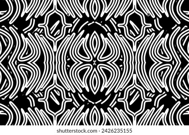Beautiful abstract line art gradient pattern design background for commercial wallpaper or presentation