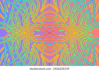 Beautiful abstract line art gradient pattern design background for commercial wallpaper or presentation