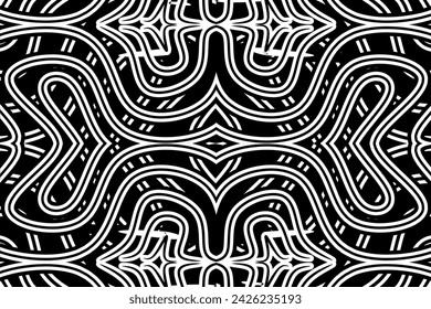 Beautiful abstract line art gradient pattern design background for commercial wallpaper or presentation