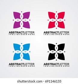 beautiful abstract logo design