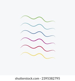 Beautiful abstract with lots of colors logo design