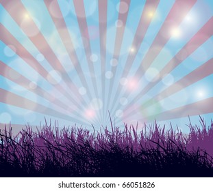 Beautiful abstract nature background