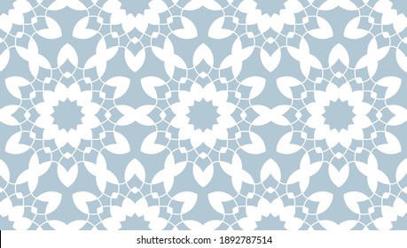 Beautiful Abstract Oriental Pattern, Endless Vector Background