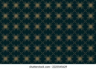 A beautiful  abstract ornament pattern with crossing thin golden lines background. Seamless pattern design. Perfectly for wrapping paper, wallpaper, fabric print