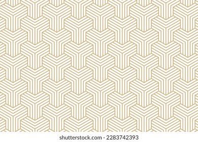 beautiful abstract pattern in Aztec gold color