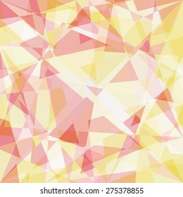 Beautiful abstract pattern. Color polygonal pattern. Geometric backdrop. Gem crystal texture. Rainbow background.