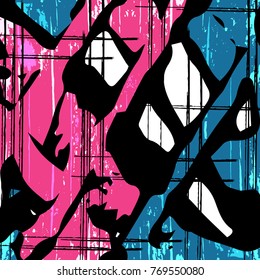 beautiful abstract pattern psychedelic graffiti