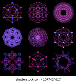 Beautiful abstract patterns