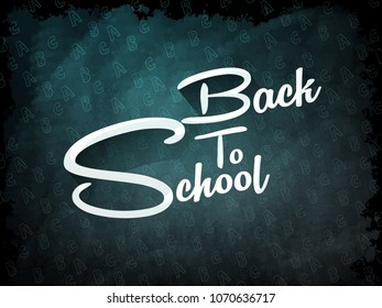 beautiful abstract or poster for Back to School with nice and creative typography with creative background.