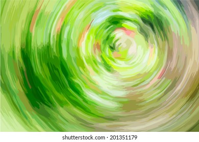Beautiful abstract rotating swirl background. Vector illustration of natural material