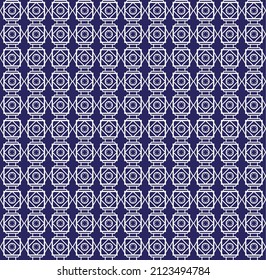 Hermoso patrón abstracto de color sin fisuras. Utilícelo para tarjetas de felicitación, ropa, invitación a la decoración para un cumpleaños, fiesta, boda y otras vacaciones. Ornamento árabe, indio. Ilustración del vector