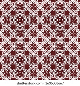 beautiful abstract seamless mandala pattern.