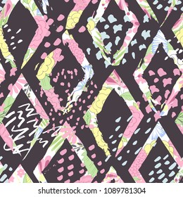 Beautiful abstract seamless vector pattern background. Perfect for wallpapers, web page backgrounds, surface textures, textile and other design.