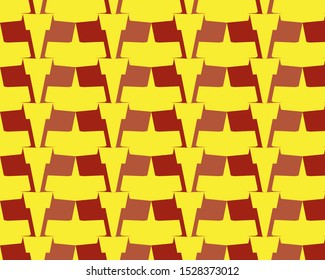 Beautiful abstract shape design for fabric and background