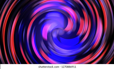 Beautiful abstract spiral purple glowing shiny color texture blurred with bokeh effect from circles and lines, geometric shapes and copy space. The background. Vector illustration.