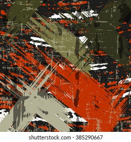 Beautiful abstract spot graffiti vector illustration