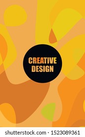 Beautiful abstract spots vector illustration of grunge texture