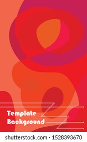 Beautiful abstract spots vector illustration of grunge texture