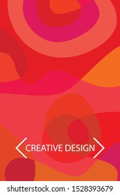 Beautiful abstract spots vector illustration of grunge texture
