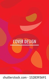 Beautiful abstract spots vector illustration of grunge texture