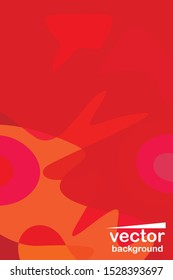 Beautiful abstract spots vector illustration of grunge texture