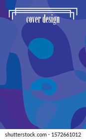 Beautiful abstract spots vector illustration of grunge texture