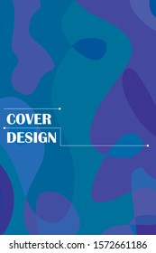 Beautiful abstract spots vector illustration of grunge texture