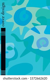 Beautiful abstract spots vector illustration of grunge texture