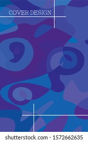 Beautiful abstract spots vector illustration of grunge texture