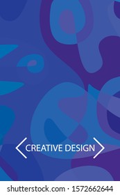 Beautiful abstract spots vector illustration of grunge texture