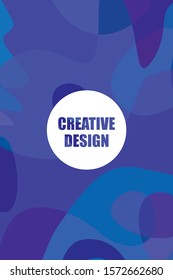 Beautiful abstract spots vector illustration of grunge texture
