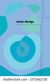 Beautiful abstract spots vector illustration of grunge texture