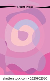 Beautiful abstract spots vector illustration of grunge texture