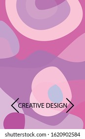 Beautiful abstract spots vector illustration of grunge texture