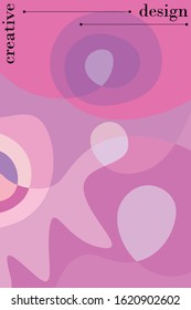Beautiful abstract spots vector illustration of grunge texture