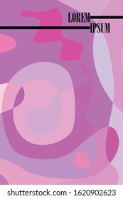 Beautiful abstract spots vector illustration of grunge texture