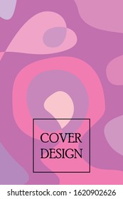 Beautiful abstract spots vector illustration of grunge texture