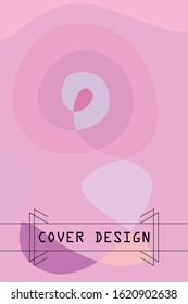 Beautiful abstract spots vector illustration of grunge texture