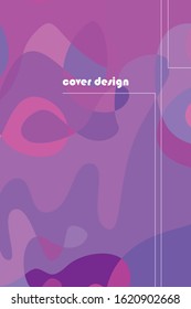 Beautiful abstract spots vector illustration of grunge texture