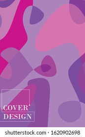 Beautiful abstract spots vector illustration of grunge texture