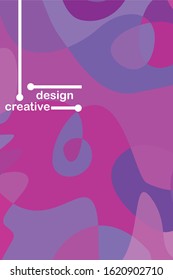 Beautiful abstract spots vector illustration of grunge texture