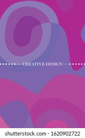 Beautiful abstract spots vector illustration of grunge texture