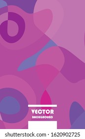 Beautiful abstract spots vector illustration of grunge texture