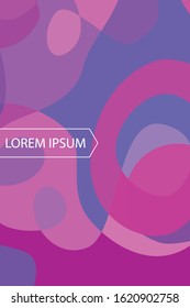 Beautiful abstract spots vector illustration of grunge texture