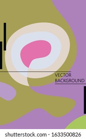 Beautiful abstract spots vector illustration of grunge texture