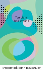 Beautiful abstract spots vector illustration of grunge texture