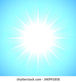 Beautiful abstract starburst background