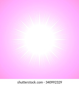 Beautiful abstract starburst background